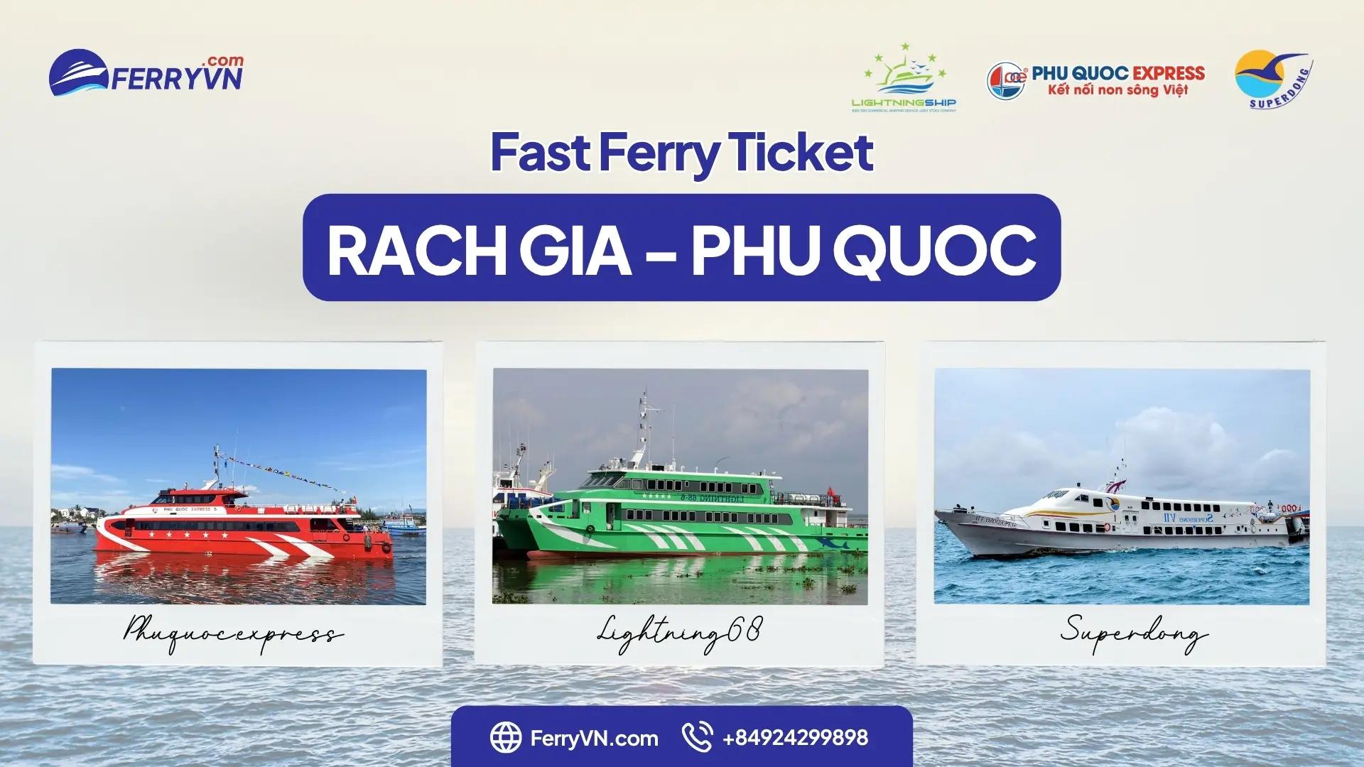 Phu Quoc Ferry from Rach Gia – Instant E-Ticket & Schedule