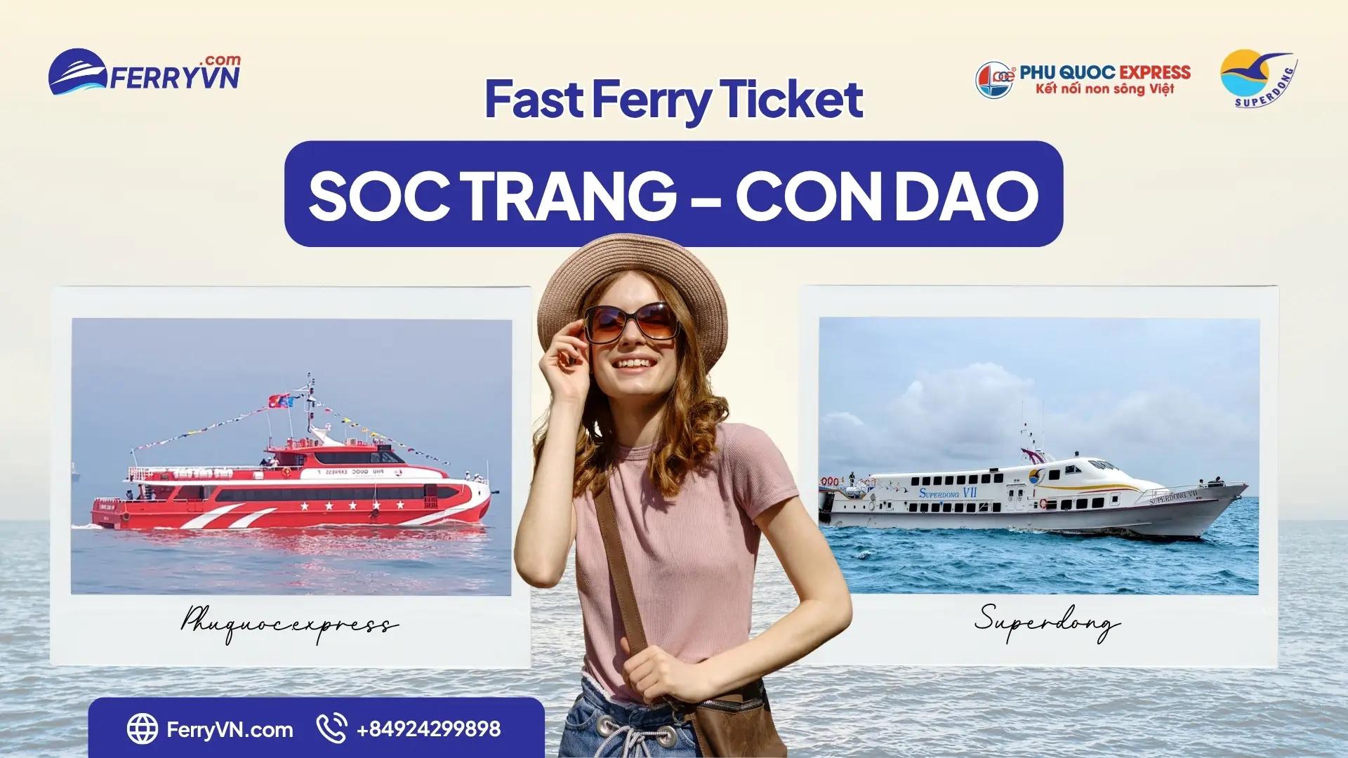 Soc Trang – Con Dao Ferry: Fastest Route 2h Instant E-Ticket
