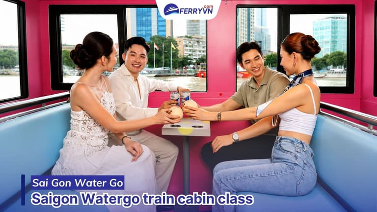Saigon Watergo train cabin class
