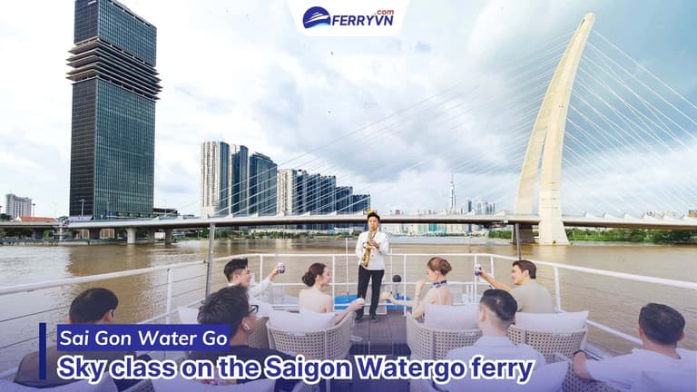Sky class on the Sai Gon Watergo Ferry
