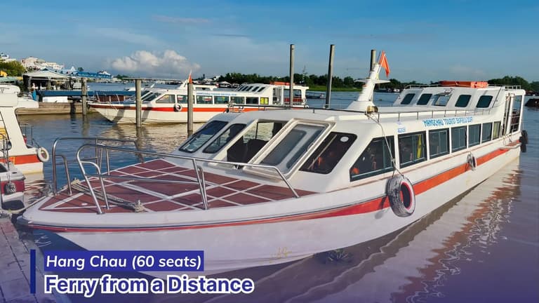 ferry from a distance