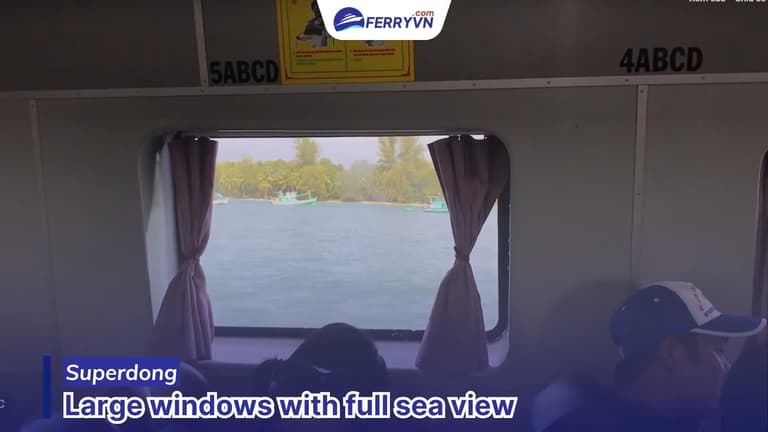 large windows on ha tien to phu quoc ferry