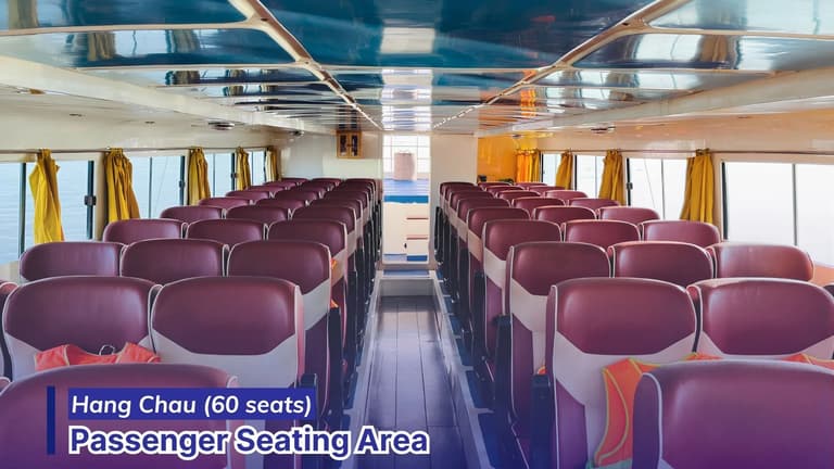 passenger seating area