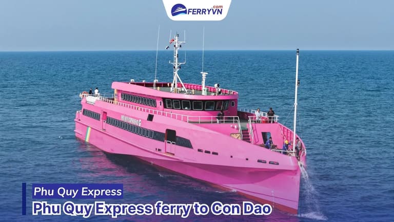 Pink Phu Quy Express Ferry to Con Dao