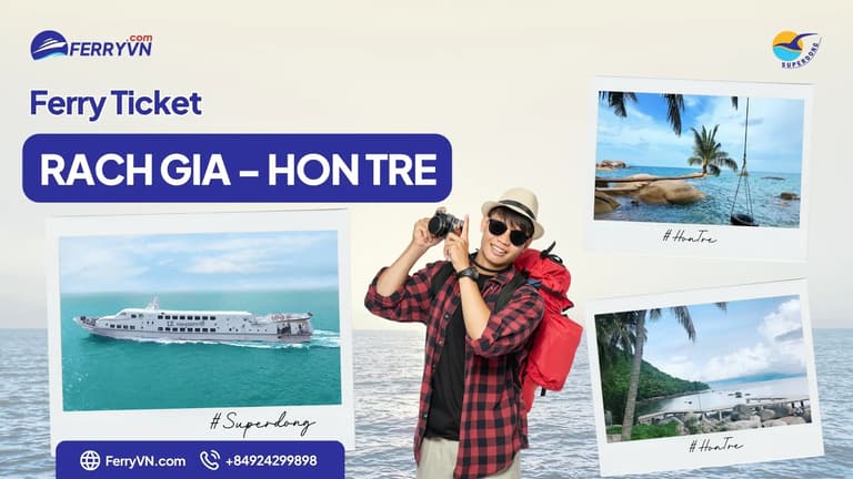 rach gia hon tre ferry ticket