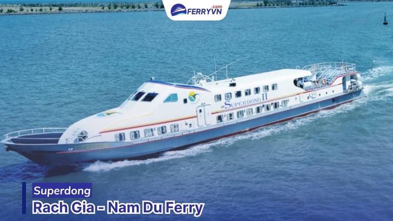 superdong ferry ticket from rach gia to nam du