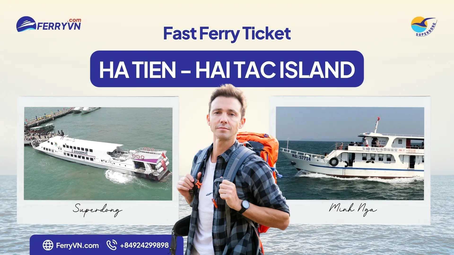 book ferry to hai tac island