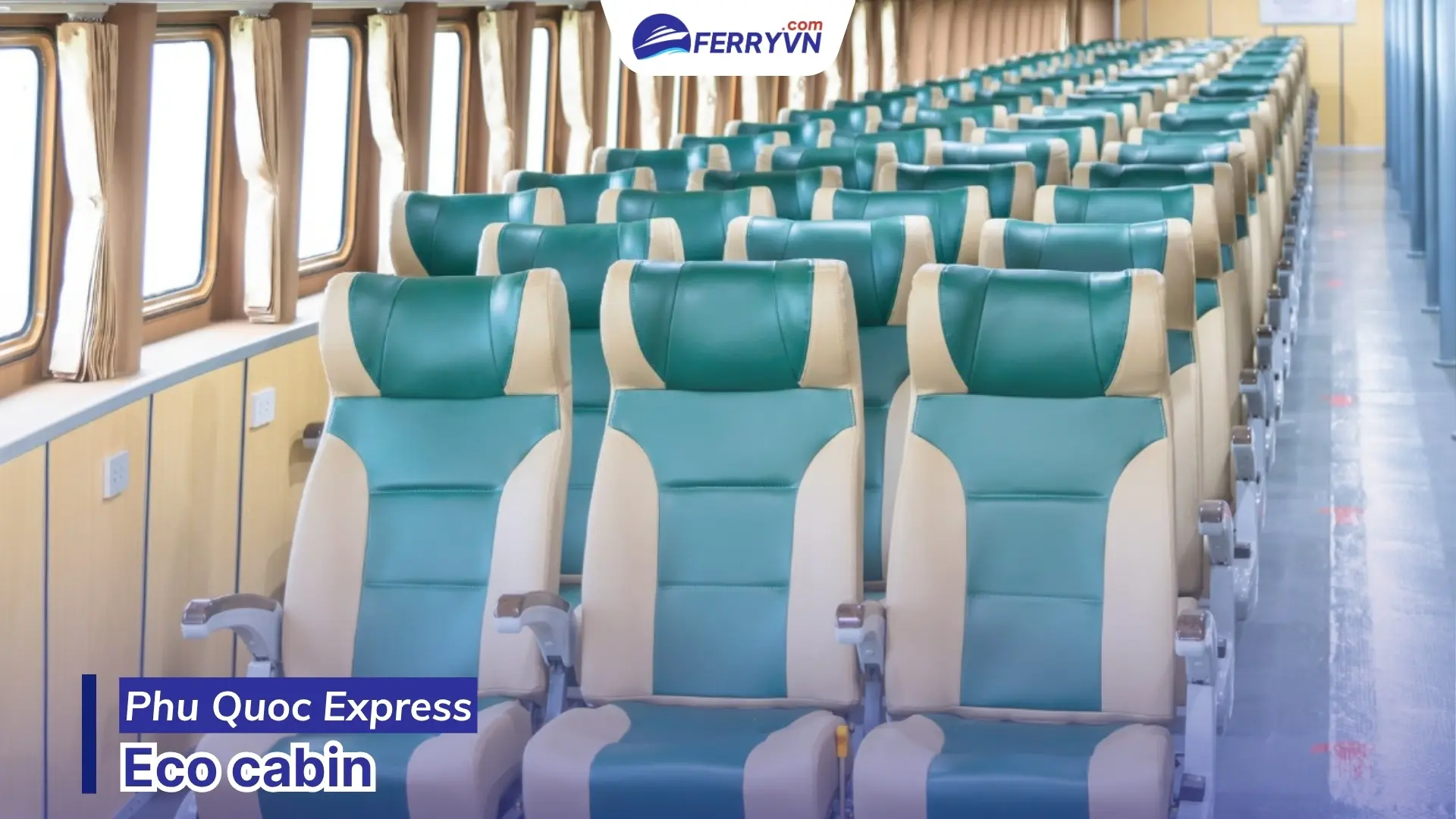 eco cabin seats upholstered in premium leather