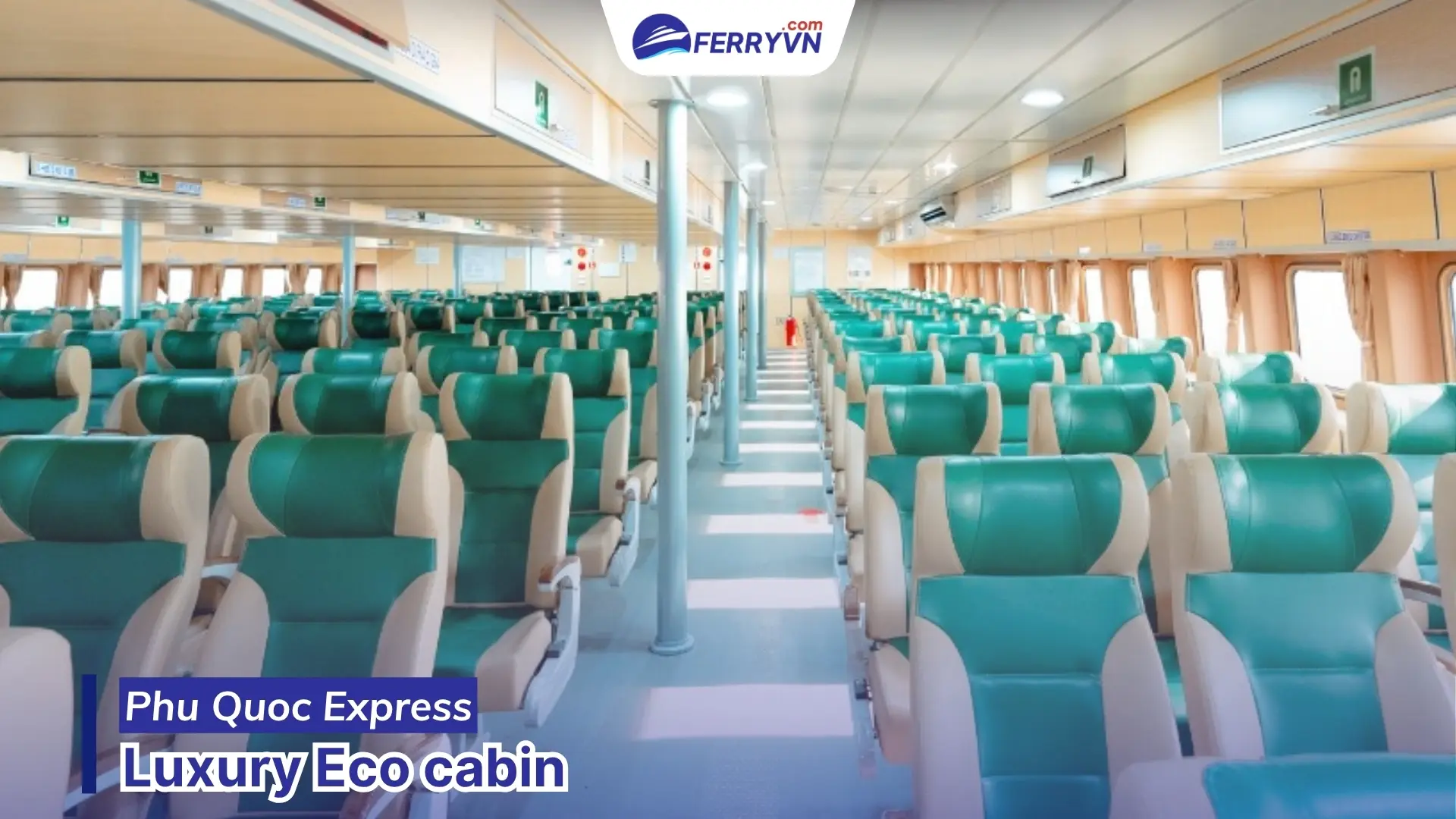 luxury eco cabin on thang long ferry