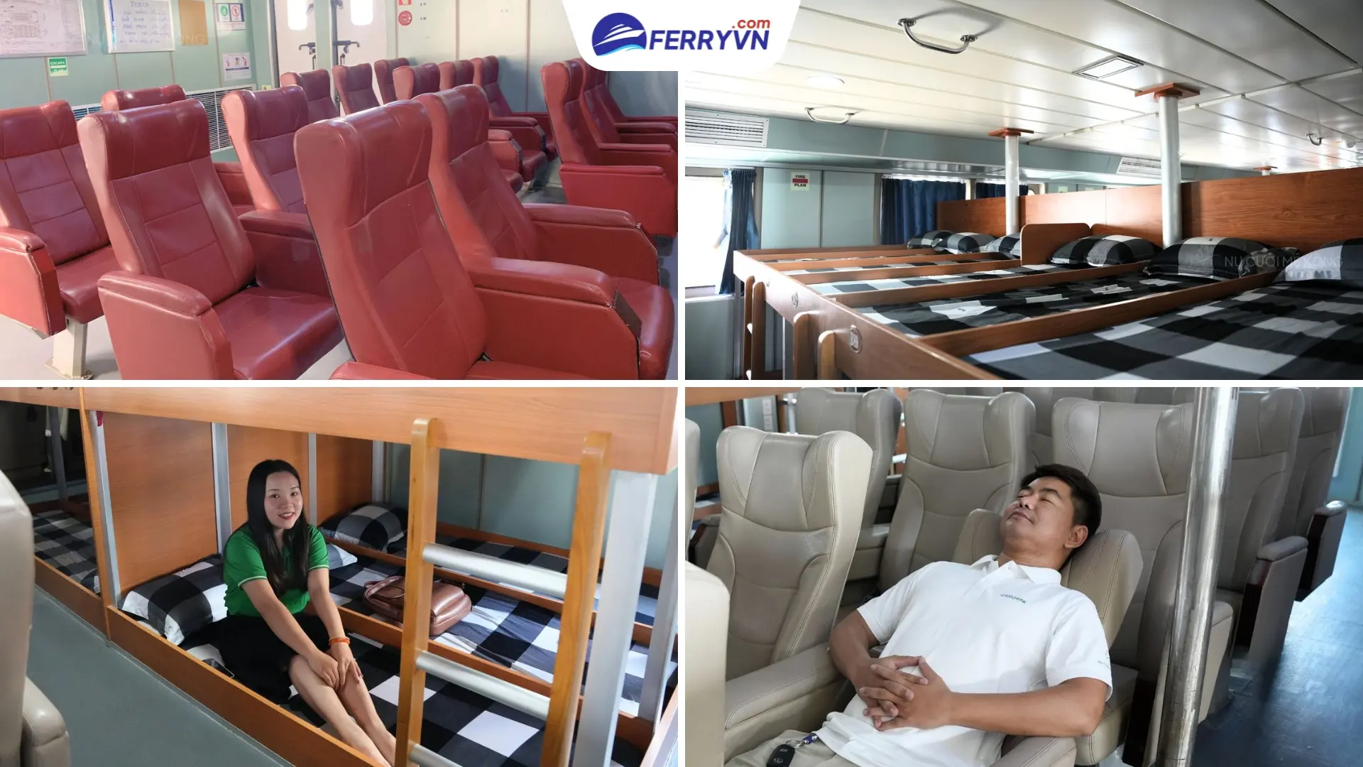 Phu Quy Express ferry interior