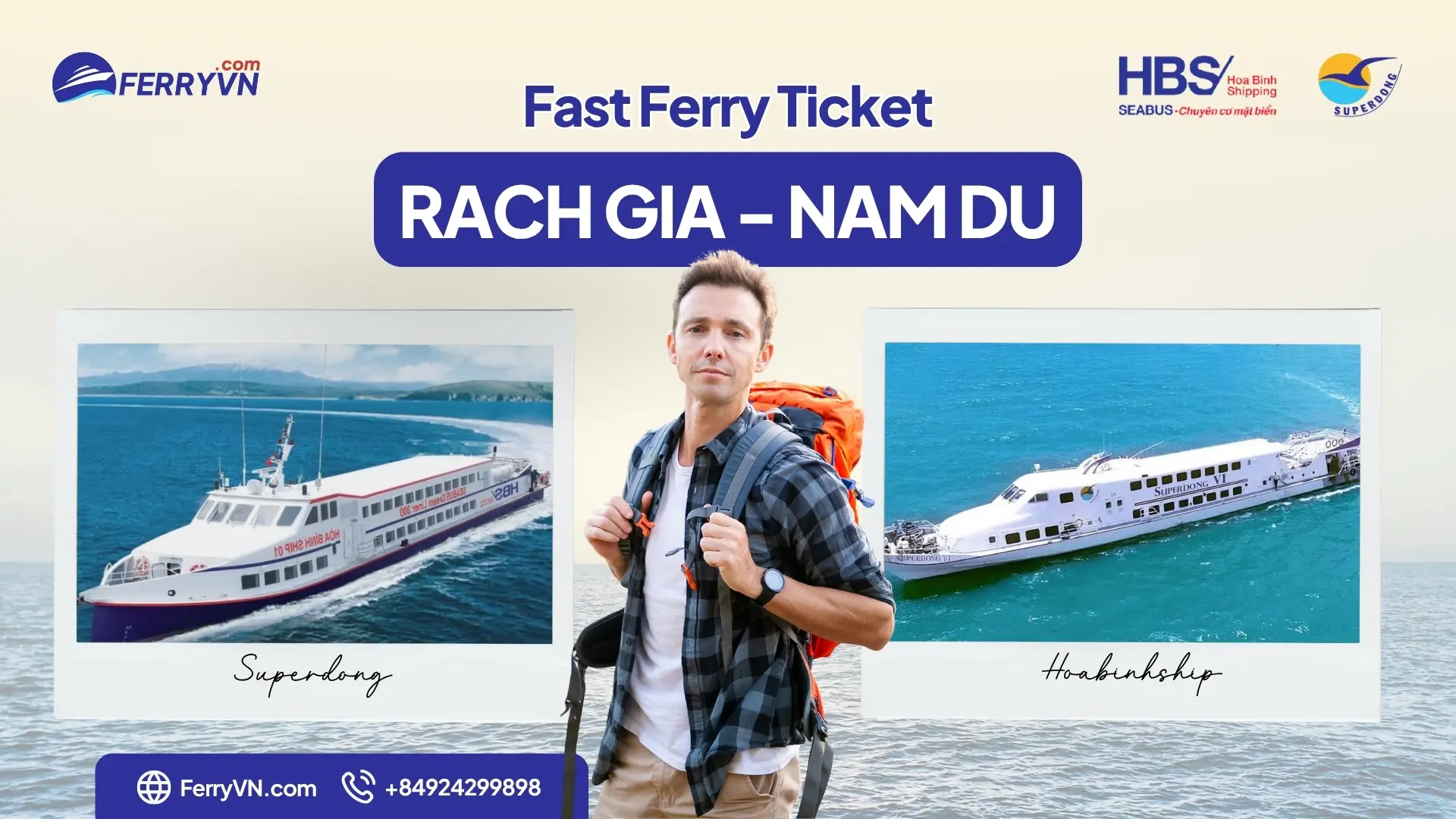 Rach Gia – Nam Du Ferry: 2.5h Route to Nam Du Archipelago