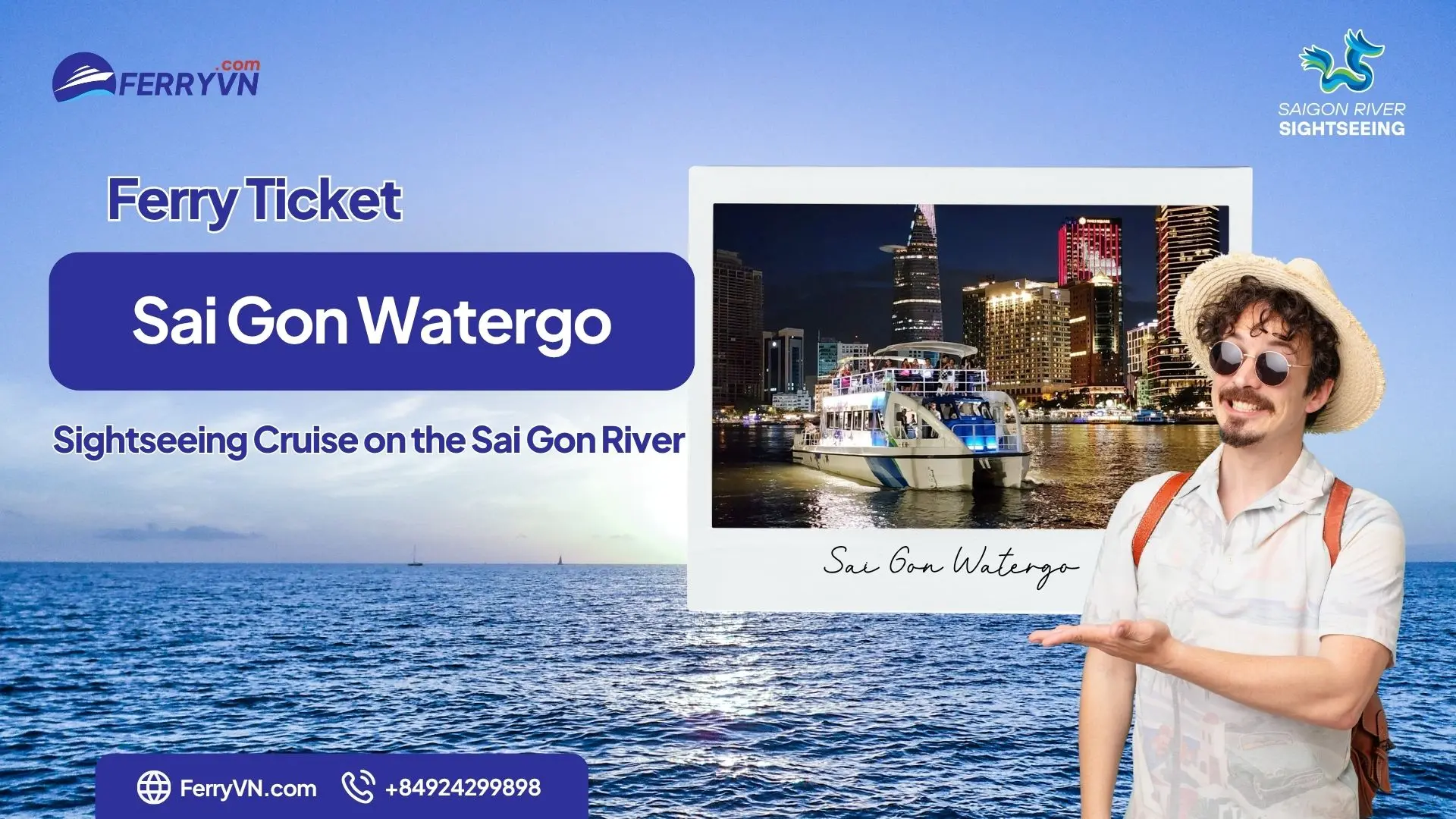 Saigon WaterGo Ferry – Sightseeing Cruise on the Saigon River