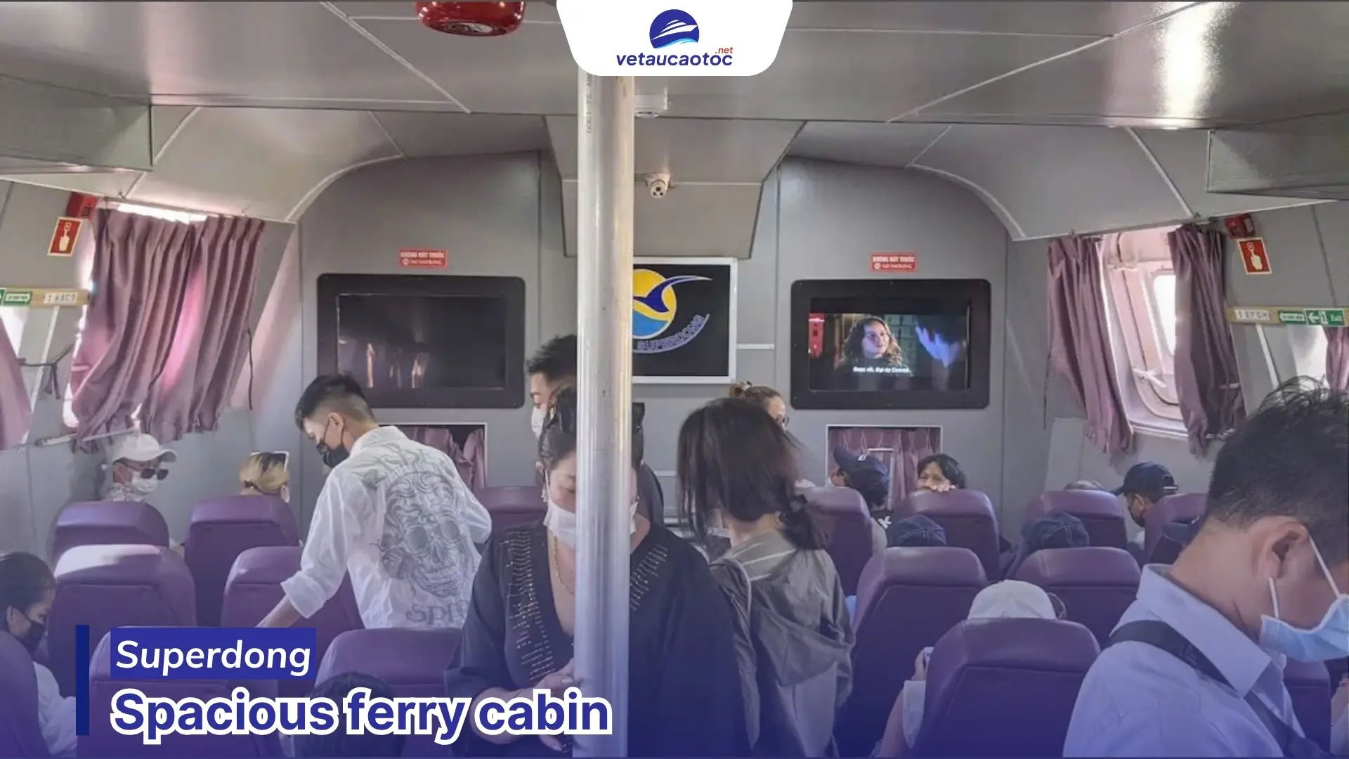 superdong ferry rach gia to Hon Tre spacious