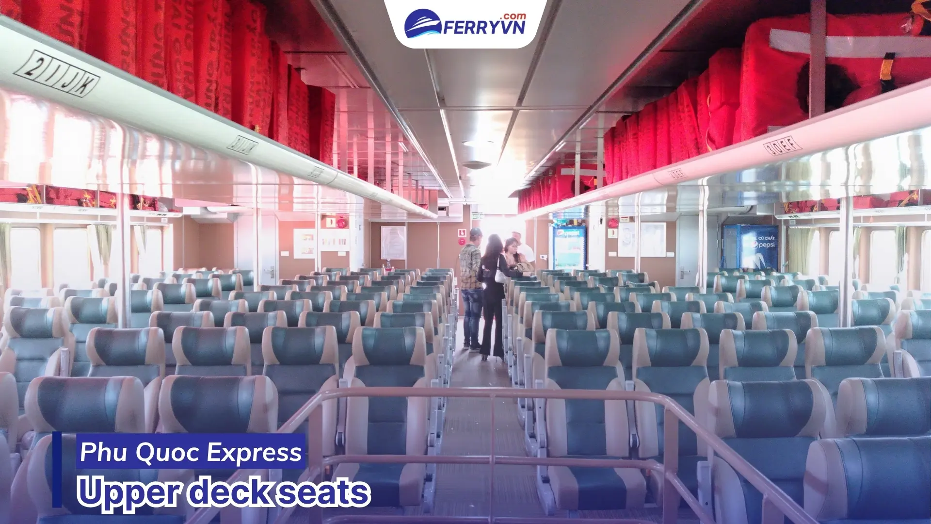 upper deck eco section ha tien to phu quoc ferry