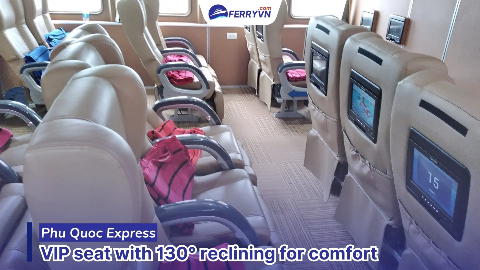 vip seat section ha tien to phu quoc ferry